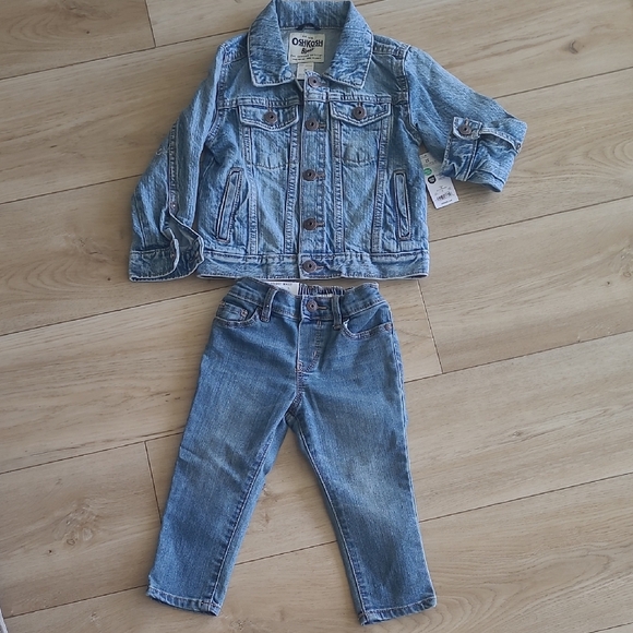 OshKosh B'gosh Other - OshKosh Bgodh Denim Jacket and Jeans  for Kids Lot Of Two Size 2t, 18 M
